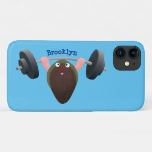 Funny mossel die cartoon illustreren Case-Mate iPhone case