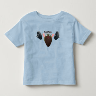 Funny mossel die cartoon illustreren kinder shirts