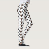 Funny mossel die cartoon illustreren leggings (Rechts)