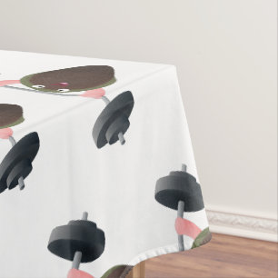 Funny mossel die cartoon illustreren tafelkleed