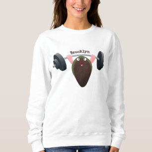 Funny mossel die cartoon illustreren trui