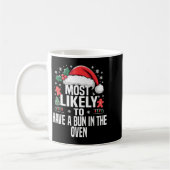 Funny Most Likely To Christmas Family Pajama Match Koffiemok (Links)