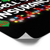 Funny Most Likely To Sell Santa Insurance Poster (Hoek)