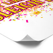 Funny Most Likely To Sleigh It Christmas Party Shi Poster (Hoek)