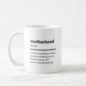 Funny Motherhood Dictionary Definition Koffiemok (Links)