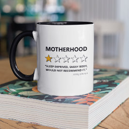 Funny Motherhood zou niet aanbevelen Mok