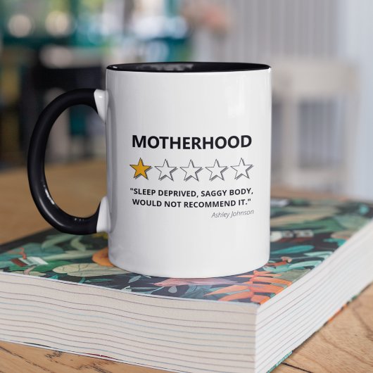 Funny Motherhood zou niet aanbevelen Mok
