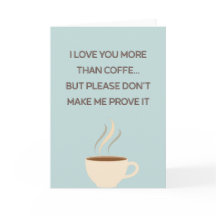 Funny Mother's Day Coffee Photo Card
