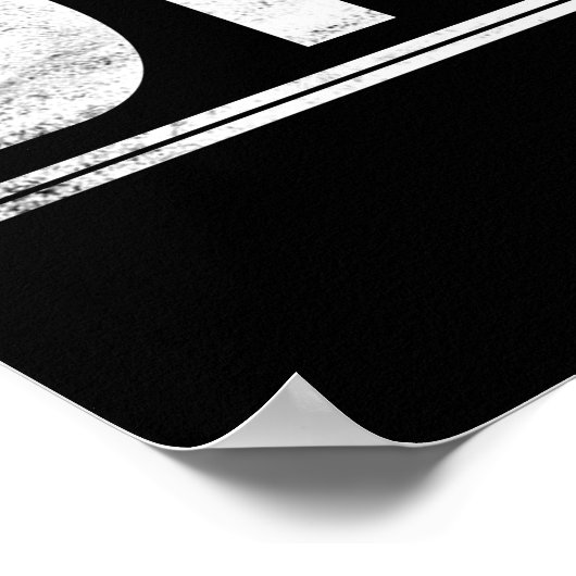 Funny Motivatie Gym Fitness Poster (Hoek)