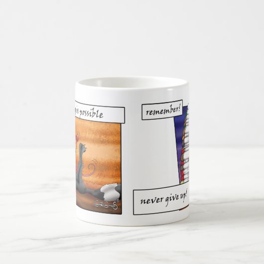 Funny Motivatie Mok (Center)