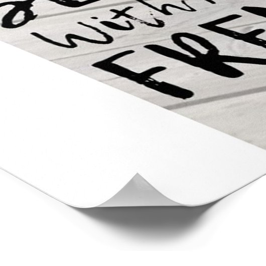 Funny Motivatie Poster (Hoek)