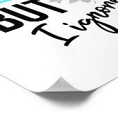 Funny Motivatie sped leraar citaat Poster (Hoek)