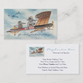 Funny Motivatie-spreker Pilot Travel Two-Sided Visitekaartje (Voorkant / Achterkant)