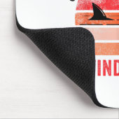 Funny Motivation Shark Quote, Sometimes Motivation Muismat (Hoek)