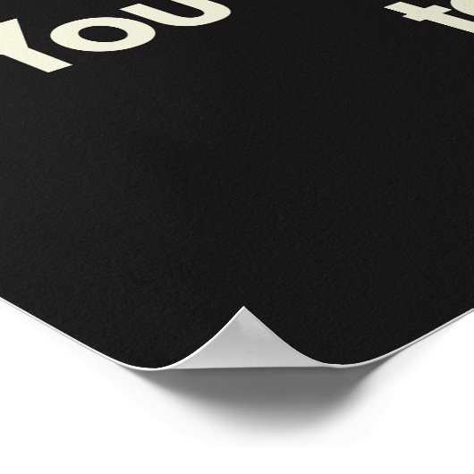 Funny motivational poster (Hoek)