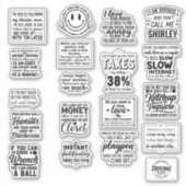 funny Motivational quotes for life To Inspire You Sticker (Voorkant)