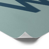 Funny motivational 'Work Smarter' quote poster (Hoek)