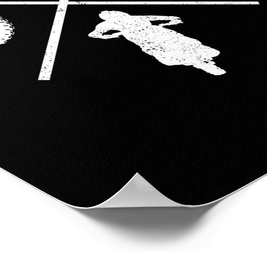 Funny Moto Cross Dirt Bike Motocross Biker Poster (Hoek)