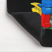 Funny Motorbike Builder Boys Block Building Toys D Muismat (Hoek)