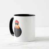 Funny Motorcycle Biker Road Rider Mok (Voorkant links)