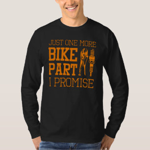 Funny Motorcycle Mechanic Mannen koelen nog een bi T-shirt