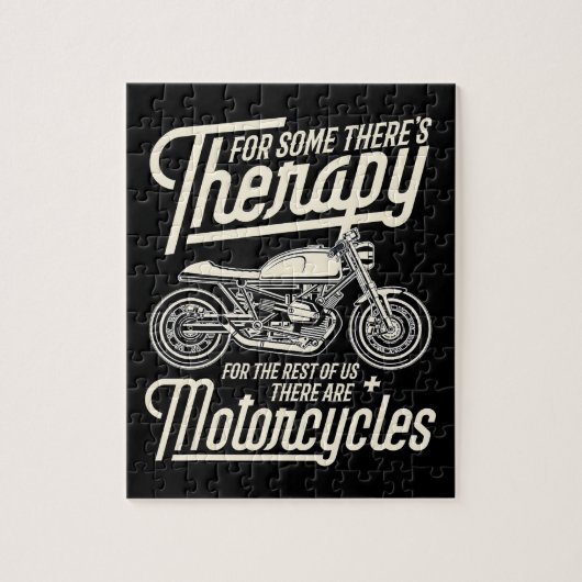 Funny Motorcycle Rider Rapy - Biker Gift Legpuzzel (Verticaal)