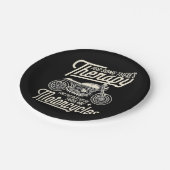 Funny Motorcycle Rider Rapy - Biker Gift Papieren Bordje (Gekanteld)