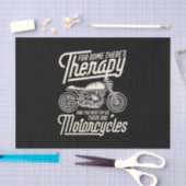 Funny Motorcycle Rider Rapy - Biker Gift Tissuepapier (Craft)