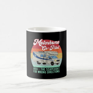 Funny Motorhome Co Pilot Scapegoat Gift Koffiemok