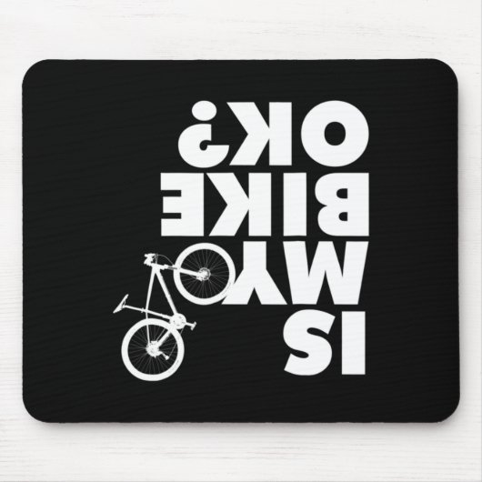 Funny Mountain Bike  Muismat (Voorkant)