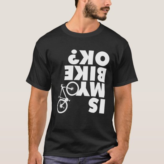 Funny Mountain Bike T-shirt (Voorkant)