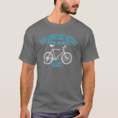 Funny Mountain Bike T Shirt (Voorkant)