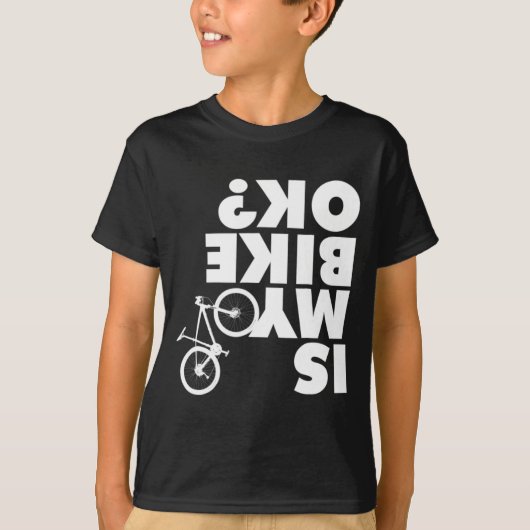 Funny Mountain Bike  T-shirt (Voorkant)