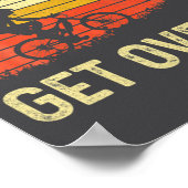 Funny Mountain Biking Design For Men Women Trail R Poster (Hoek)