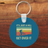 Funny Mountain Biking Design For Men Women Trail R Sleutelhanger (Voorkant)