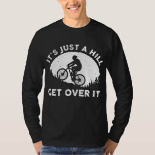 Funny Mountain Biking Design for Men Women Trail R T-shirt