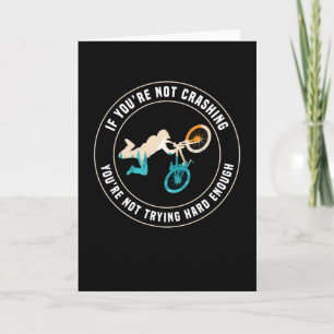 Funny Mountain Biking MTB Gift voor Biker Kaart