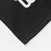 Funny Mountain Biking Warning - Caution Trees Do N Fleece Deken (Hoek)