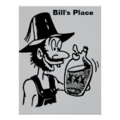 Funny Mountain Man 🏔️ Comische naam Hillbilly Perfect Poster (Voorkant)