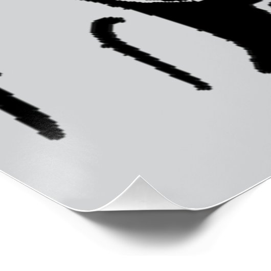 Funny Mountain Man 🏔️ Comische naam Hillbilly Perfect Poster (Hoek)