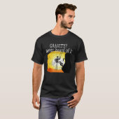 Funny Mountain Rock klimmen T-shirt (Voorkant volledig)