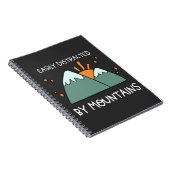 Funny Mountains Natuur Lover Notitieboek (Rechterzijde)