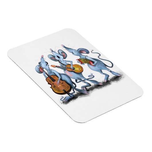Funny Mouse Band Magnet Gift - Schilderen Magneet (Rechterzijde)