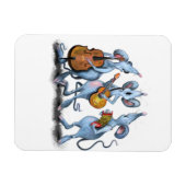 Funny Mouse Band Magnet Gift - Schilderen Magneet (Horizontaal)