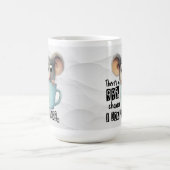 Funny Mouse Coffee Mok – 99% geeft niet om een off (Center)