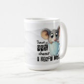 Funny Mouse Coffee Mok – 99% geeft niet om een off (Voorkant rechts)