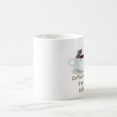 Funny Mouse Mok: Koffie Break 9 tot 5 dagelijks Koffiemok (Center)