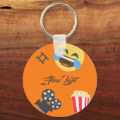 Funny Movie Emojis Sleutelhanger (Voorkant)