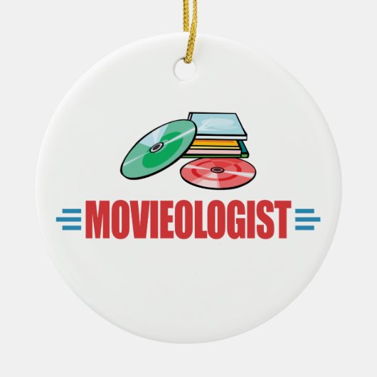 Funny Movie Keramisch Ornament (Voorkant)