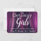 Funny Movie Parody Girls Getaway Kaart (Voorkant)